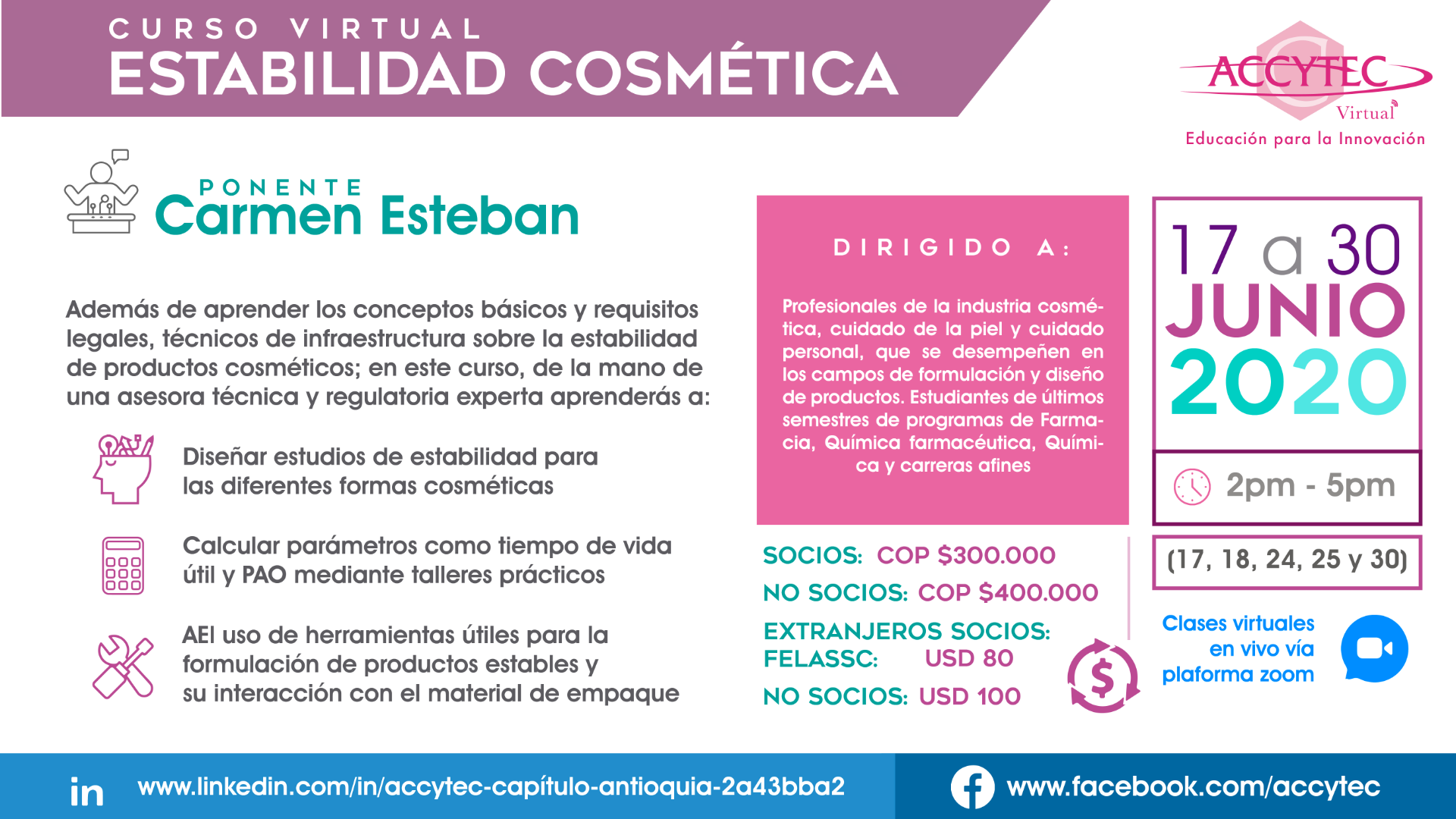 Curso de Estabilidad Cosmética