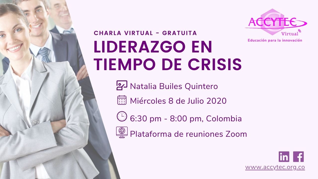 Charla: Liderazgo en Tiempo de Crisis